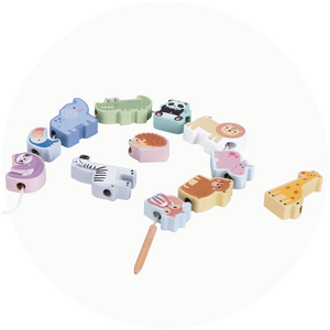 Дървени низанки