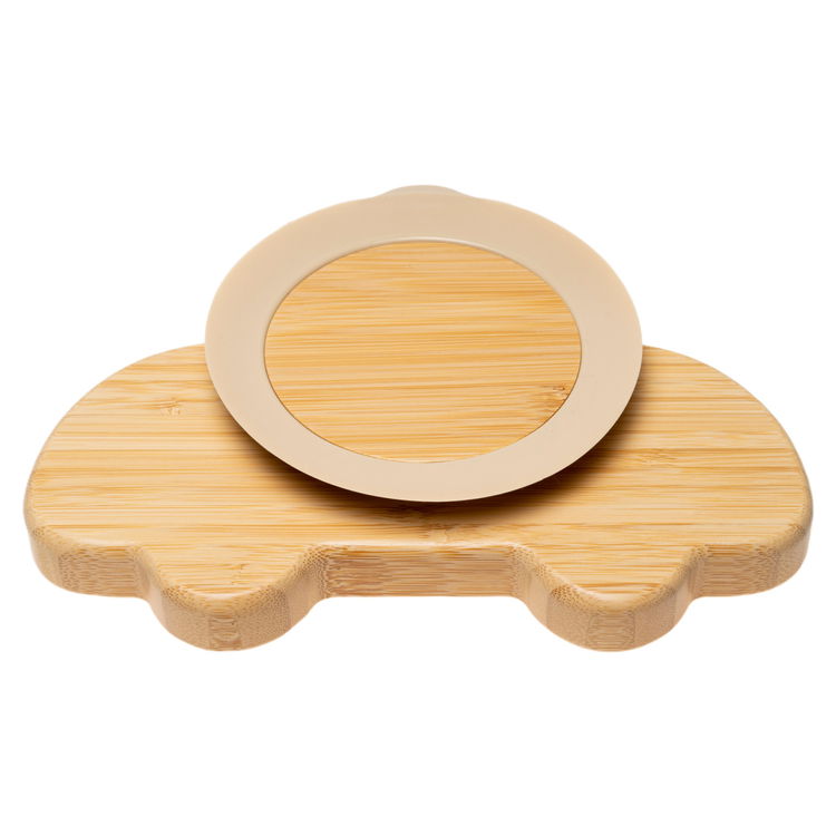 Бамбукова чинийка автомобил