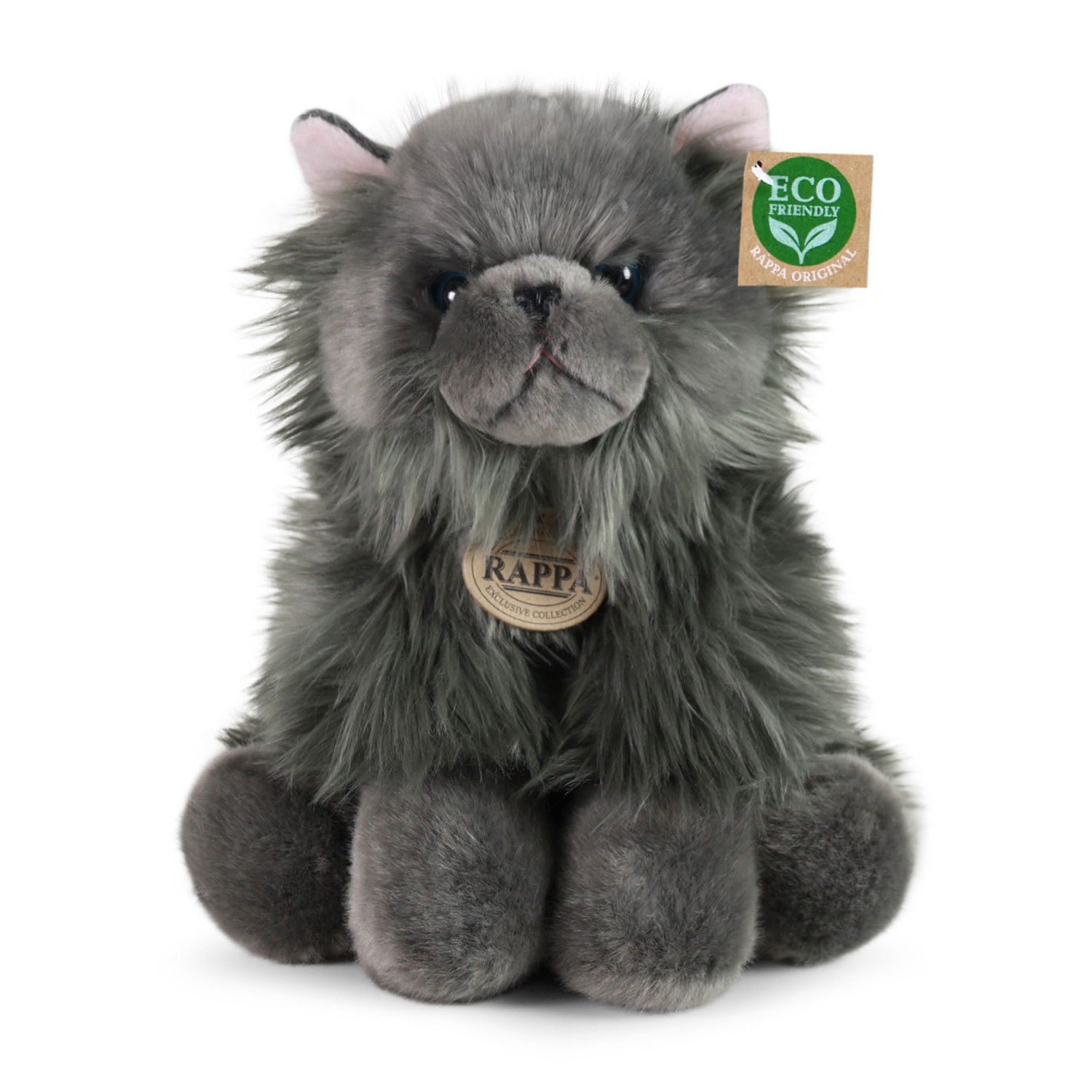 Плюшена Британска сива котка Rappa