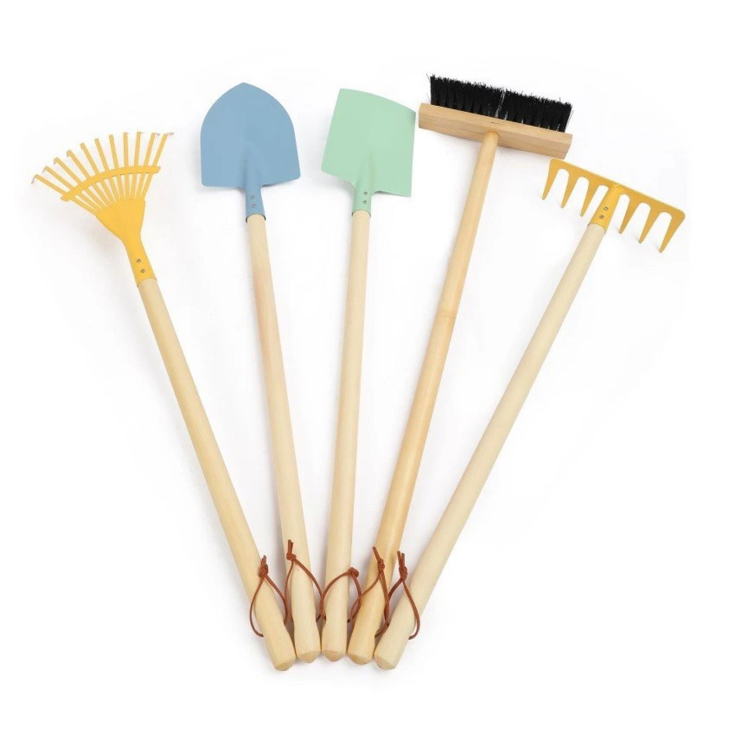 Детски градински инструменти с дълги дръжки, 5 части