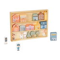 Дървен конструктор с фигури, Град
