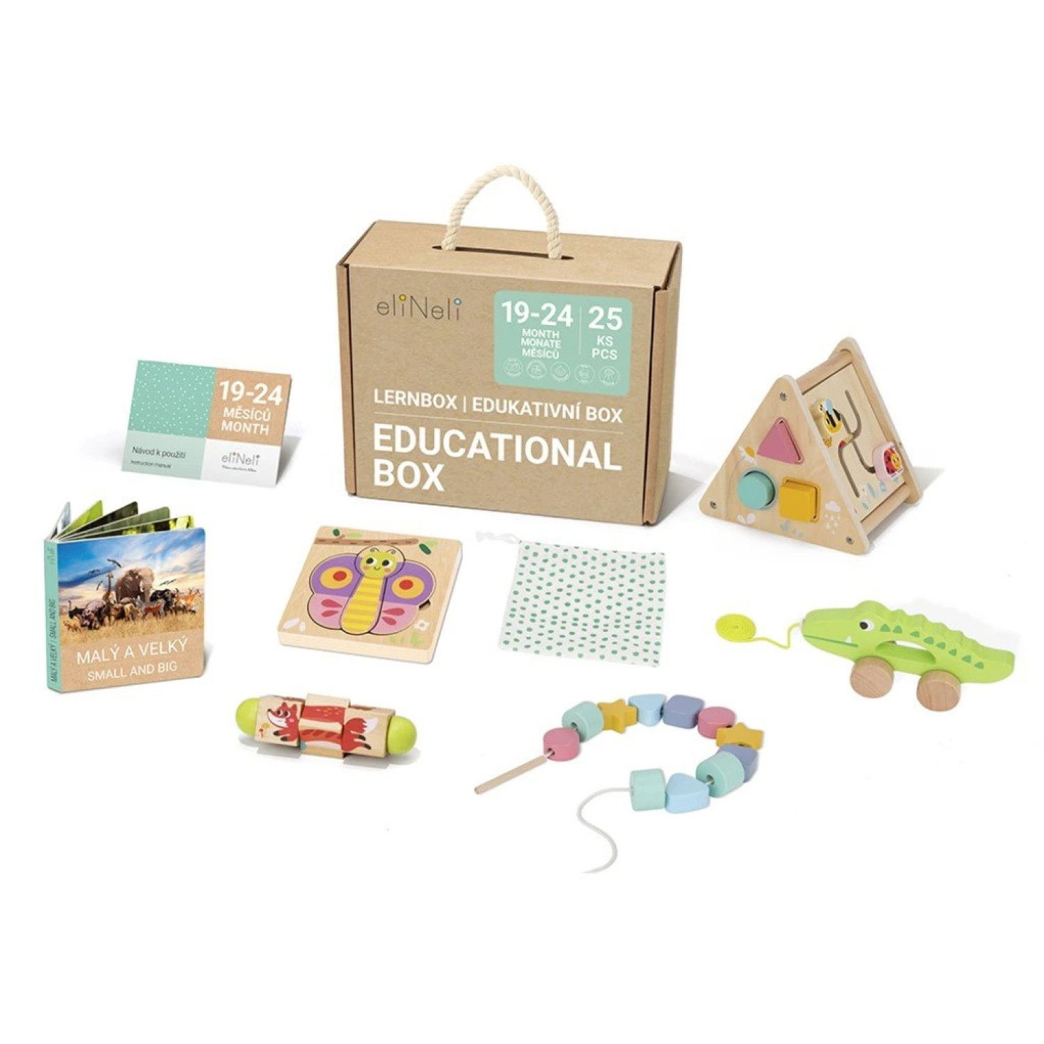 Образователна кутия Монтесори 19-24 месеца