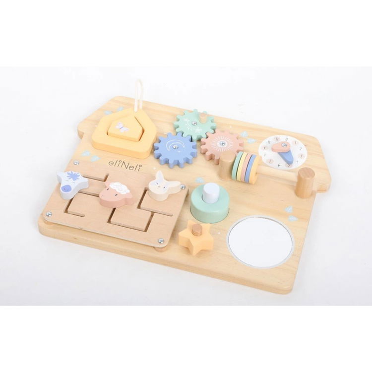 Занимателно табло Ферма с часовник