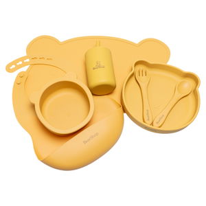 Силиконов комплект за хранене 7 части
