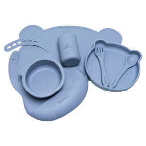 Силиконов комплект за хранене 7 части