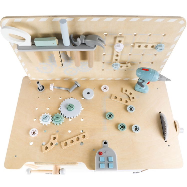 Дървена работилница с инструменти + колан за инструменти