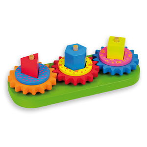 Дървена низанка - Форми със зъбни колела