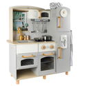 Детска дървена кухня с аксесоари Premium + комплект за готвач