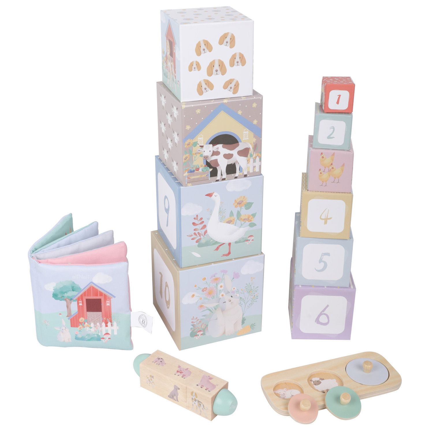 Образователна кутия Монтесори 12+ месеца