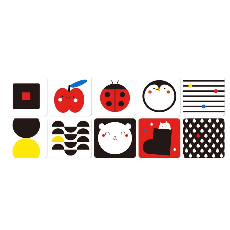 Образователна Монтесори кутия за бебета 0-6 месеца