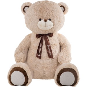 Плюшено мече Жу с надпис