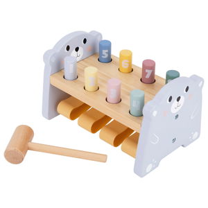 Обучително Мече с чук и цифри