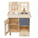 Детска дървена кухня с аксесоари Прованс