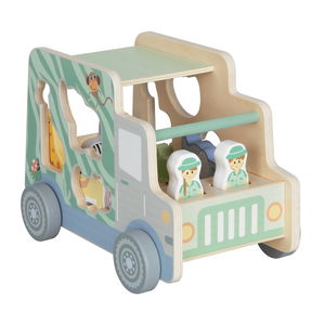 Сафари джип - сортер с животни