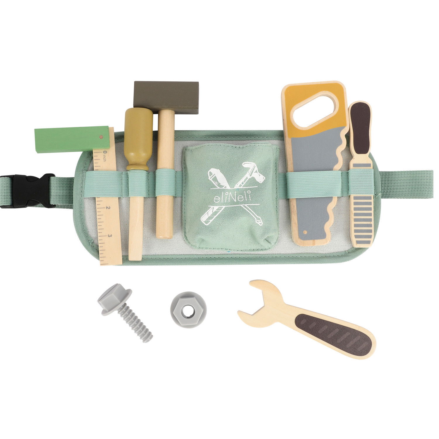 Дървени детски инструменти с колан