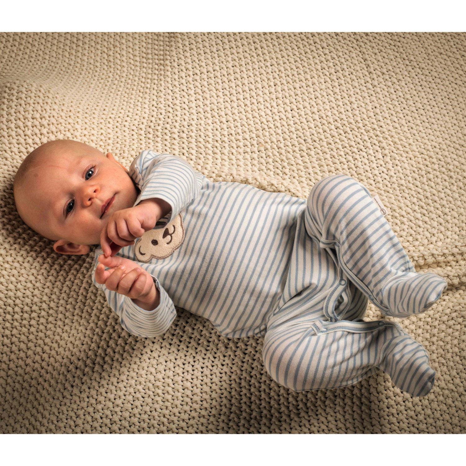 Ромпър с дълъг ръкав GOTS Steiff