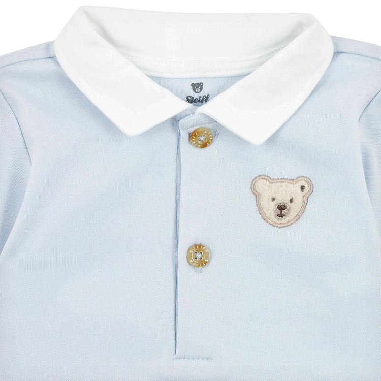 Боди с дълъг ръкав и яка Steiff