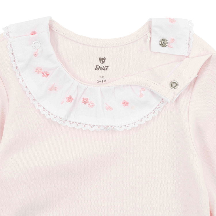 Боди с дълъг ръкав и яка Steiff