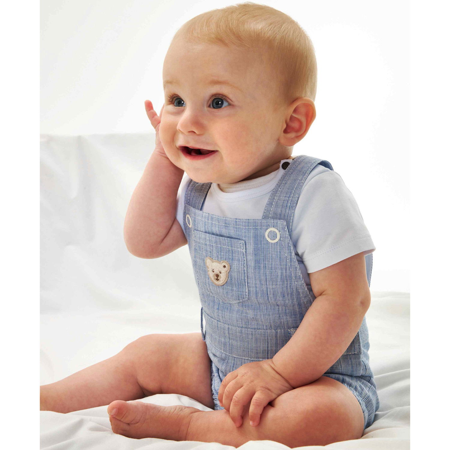 Комплект гащеризон с тениска Steiff