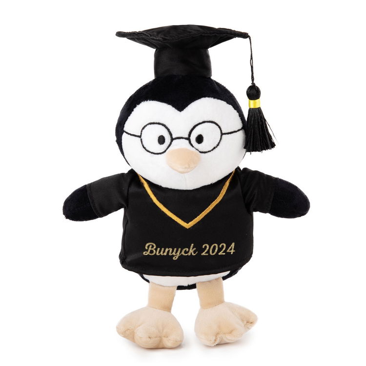 Плюшен бухал Абитуриент с надпис