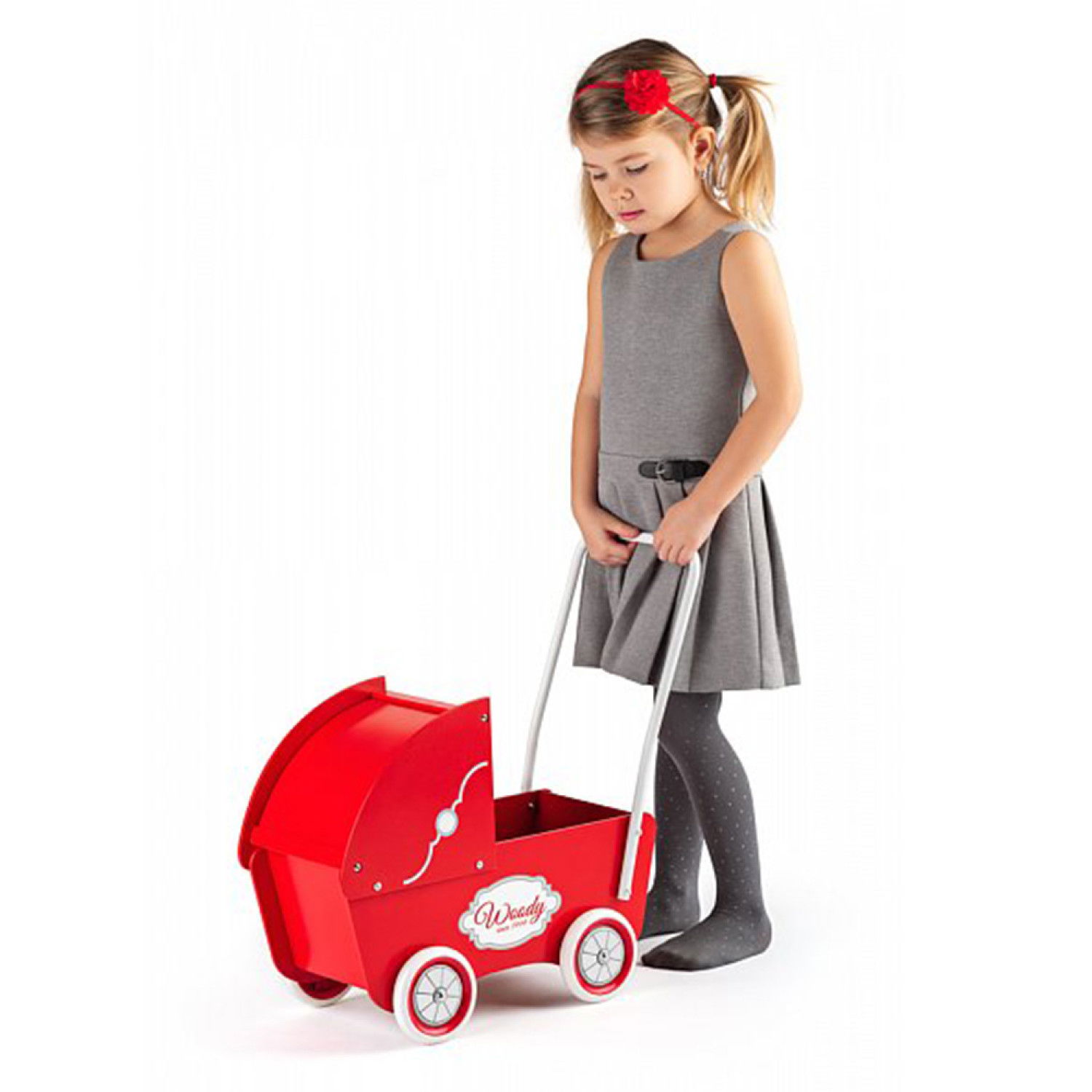 Ретро количка за кукли