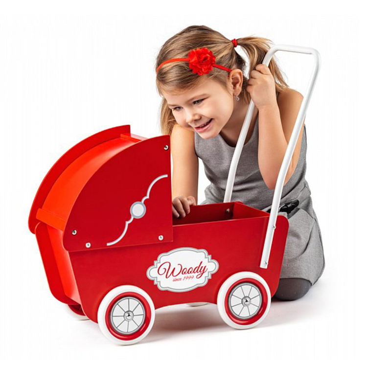 Ретро количка за кукли