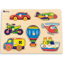 Дървен пъзел Транспортни средства