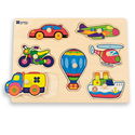 Дървен пъзел Транспортни средства