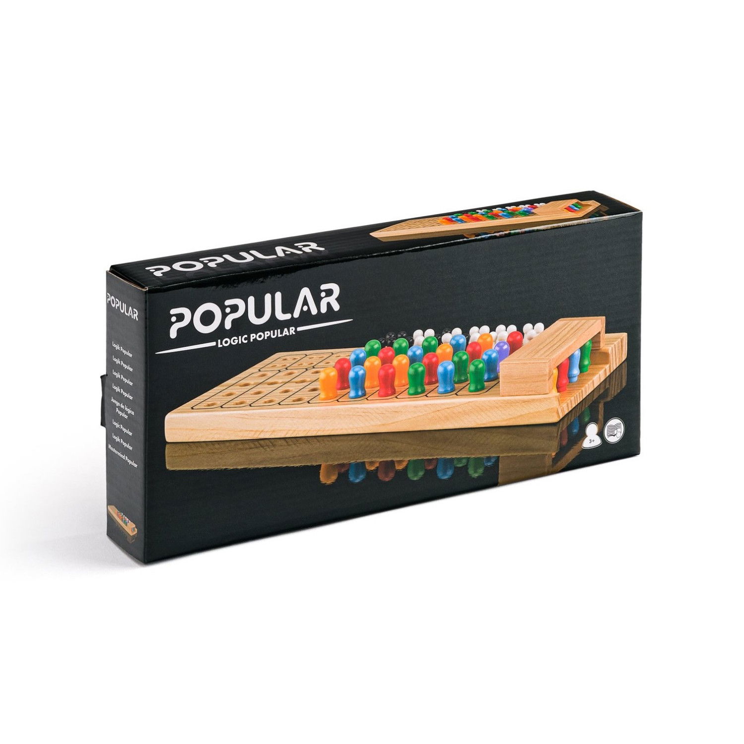 Дървена логическа игра "Бикове и крави"