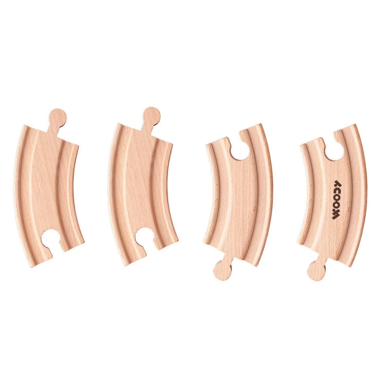 Дървен ЖП аксесоар - Релси за влак