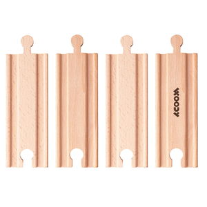 Дървен ЖП аксесоар - Релси за влак