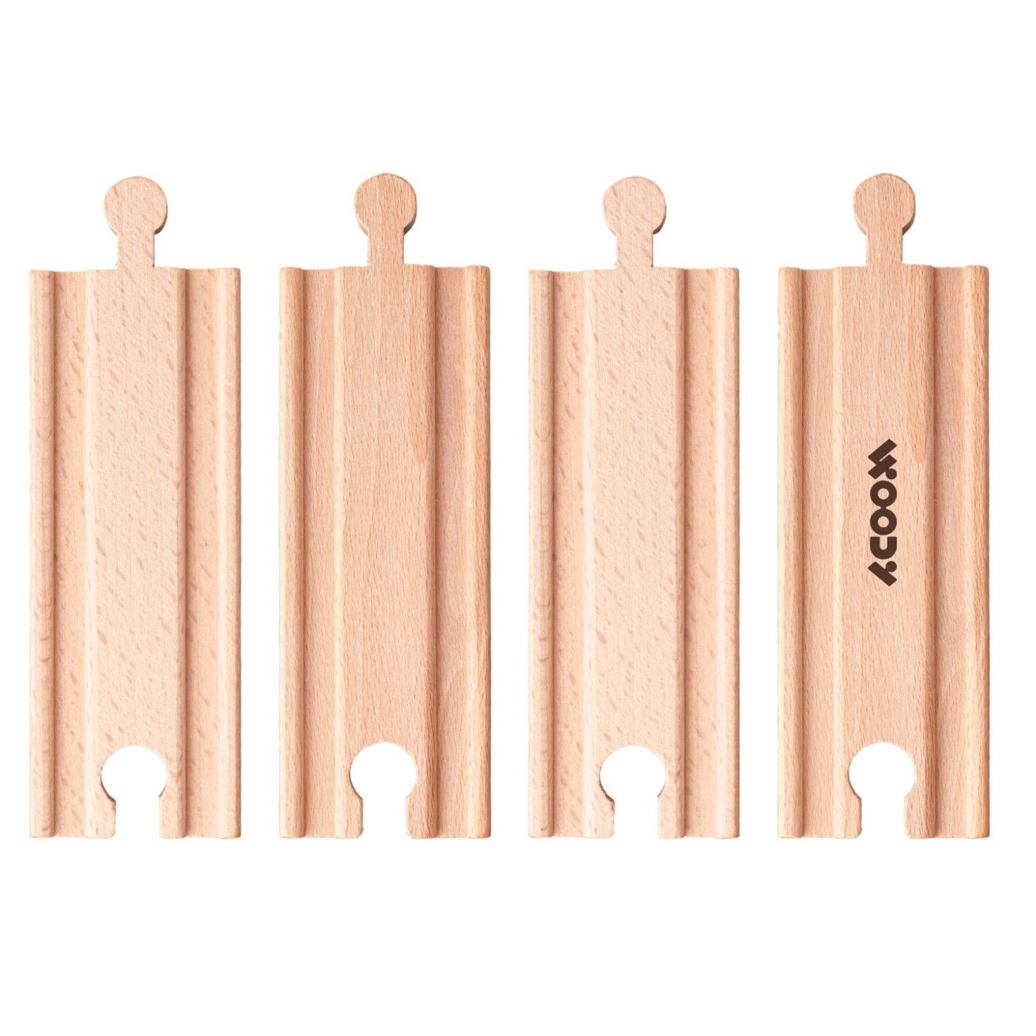 Дървен ЖП аксесоар - Релси за влак