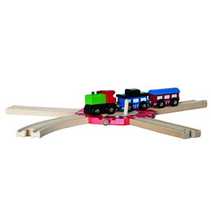 Дървен ЖП аксесоар - Разклонение за влак