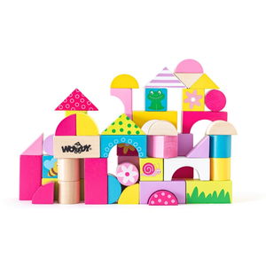 Дървен конструктор Градина, 50 части