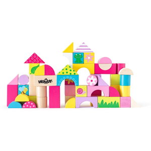 Дървен конструктор Градина, 50 части