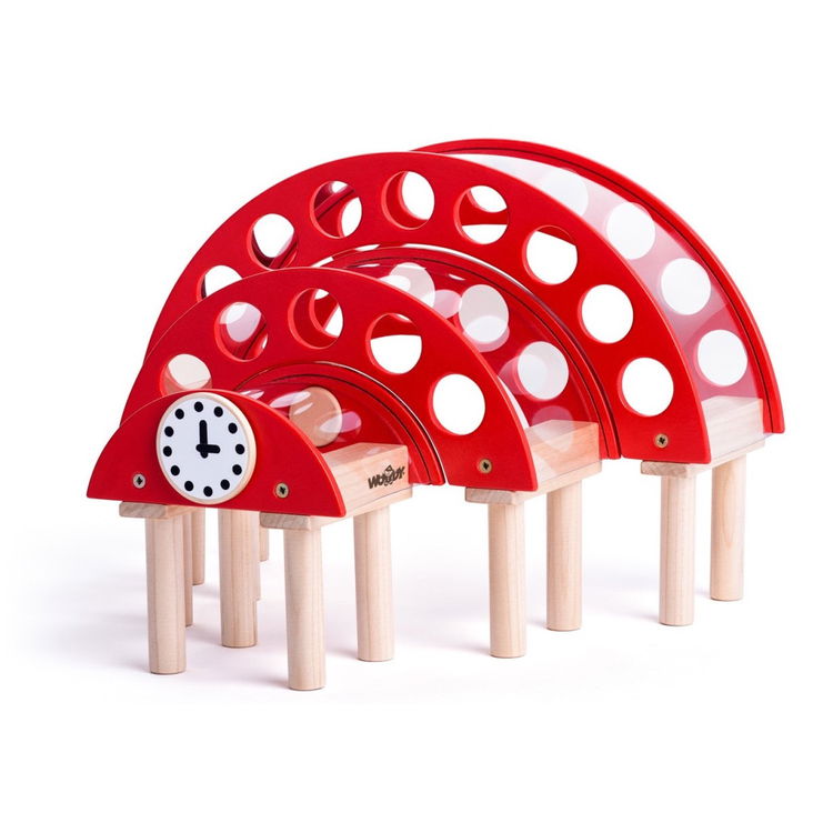 Дървен ЖП аксесоар - Централна Гара