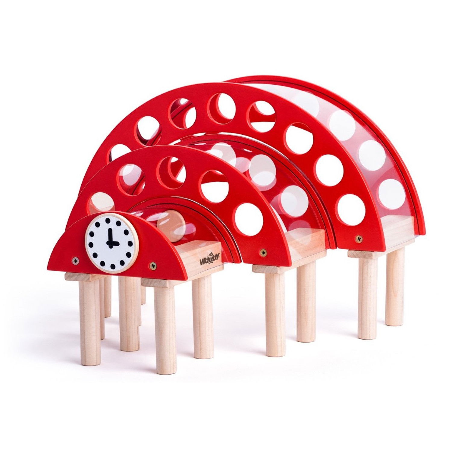 Дървен ЖП аксесоар - Централна Гара