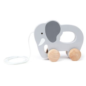 Дървена играчка за дърпане Слонче, Hape