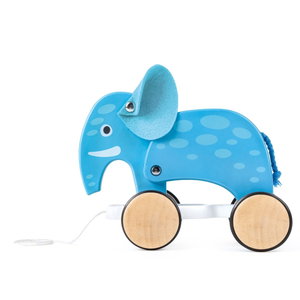 Дървена играчка за дърпане Слонче, Hape