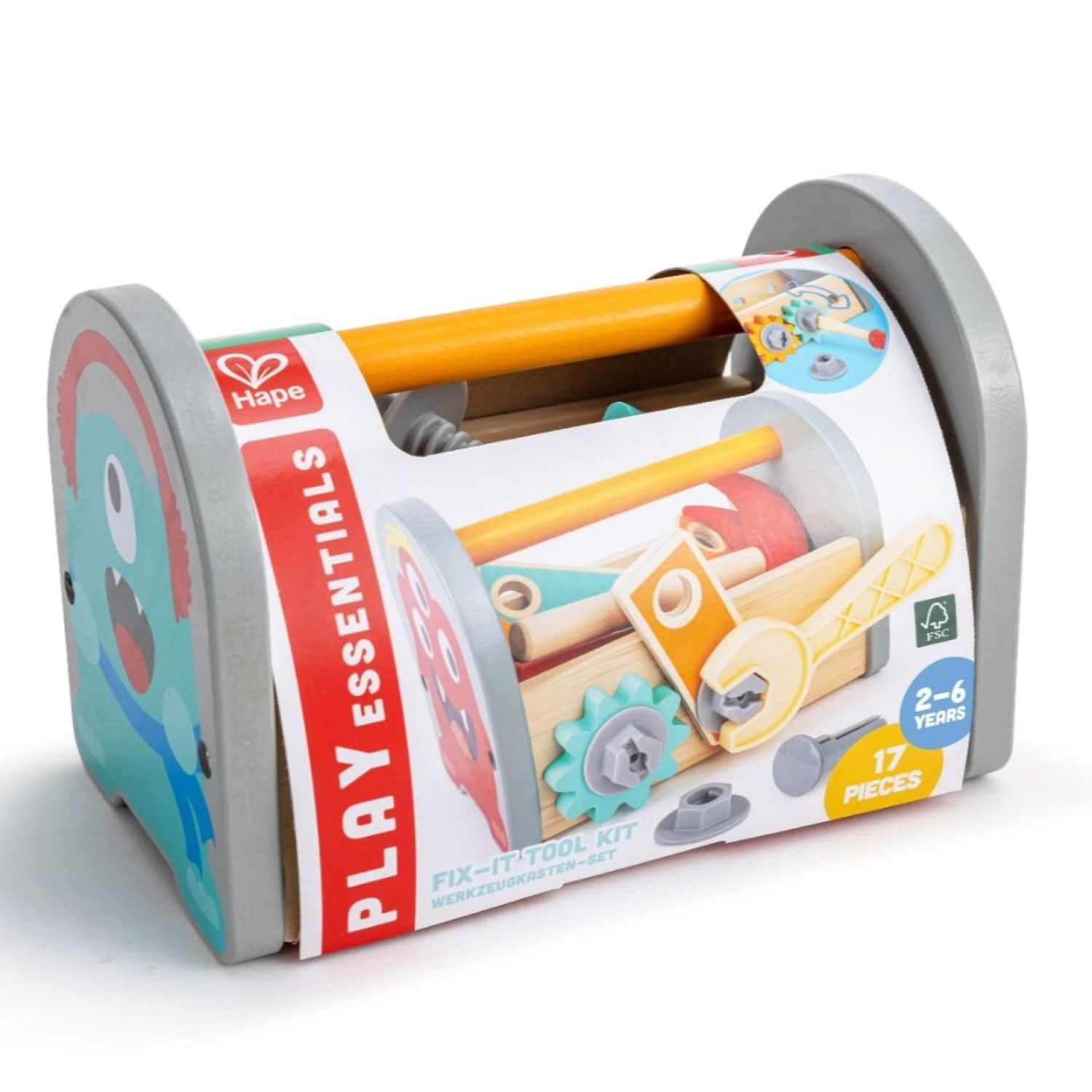 Дървени инструменти Чудовища, Hape