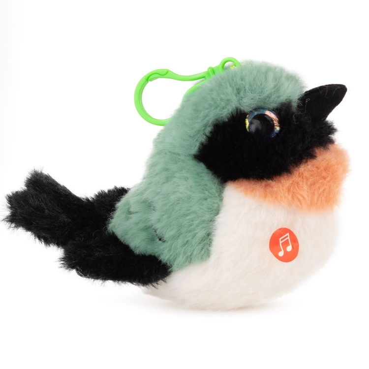 Плюшена птичка със звук