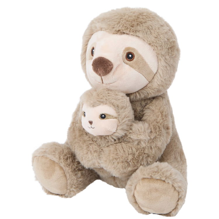 Плюшени Ленивци Мама и Бебе