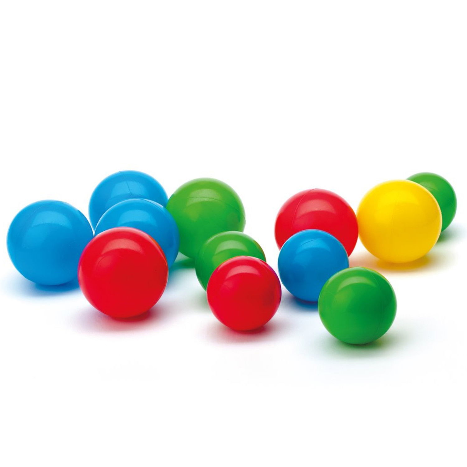 Плюшено куче Ипо за яздене с 60 броя топки