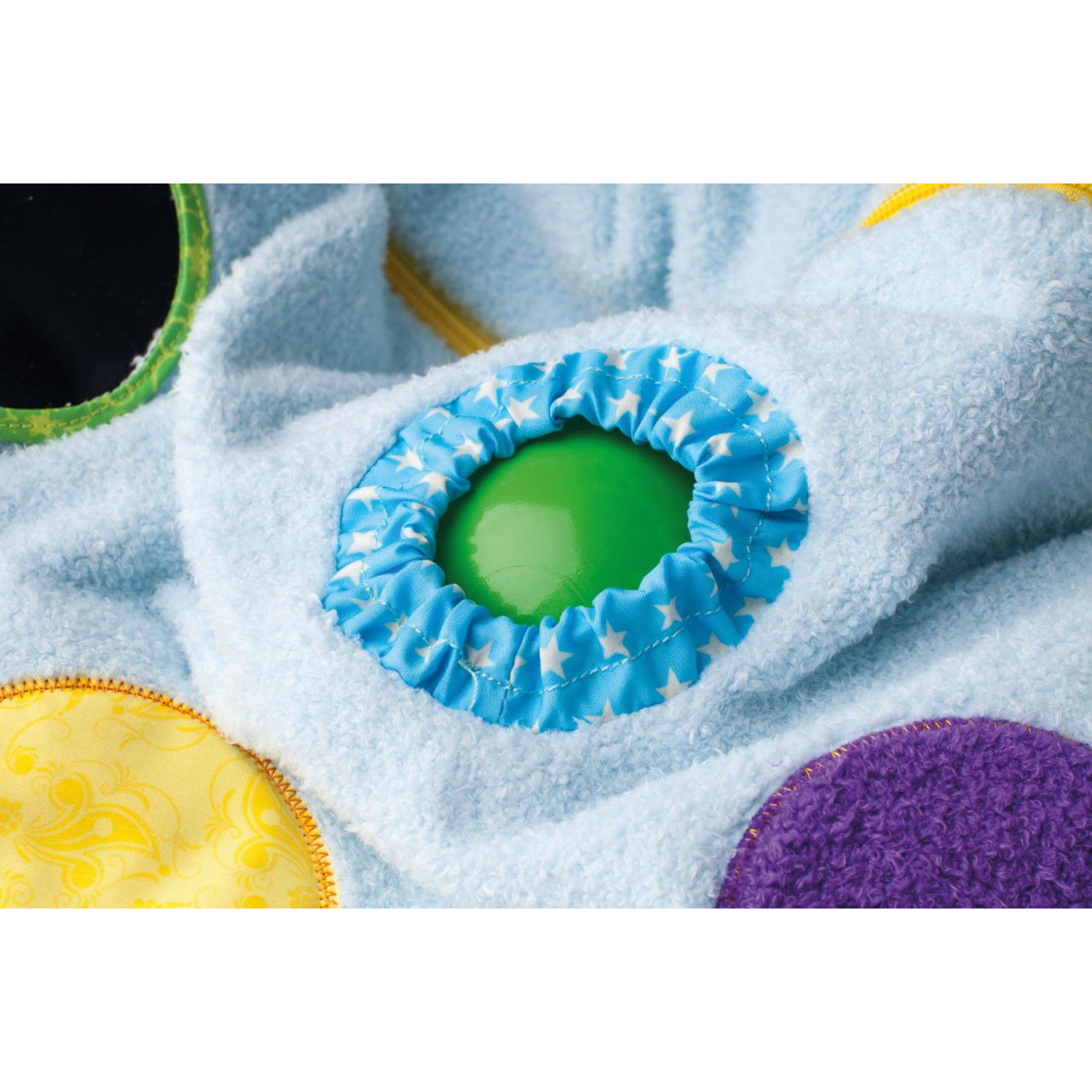 Плюшено куче Ипо за яздене с 60 броя топки