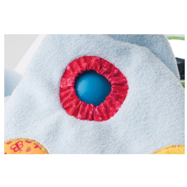 Плюшено куче Ипо за яздене с 60 броя топки