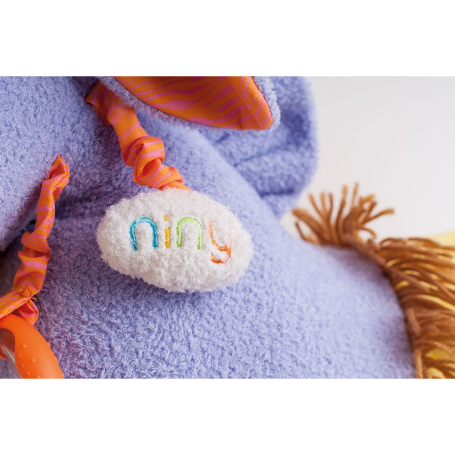 Плюшено магаре Лаки за яздене и игра