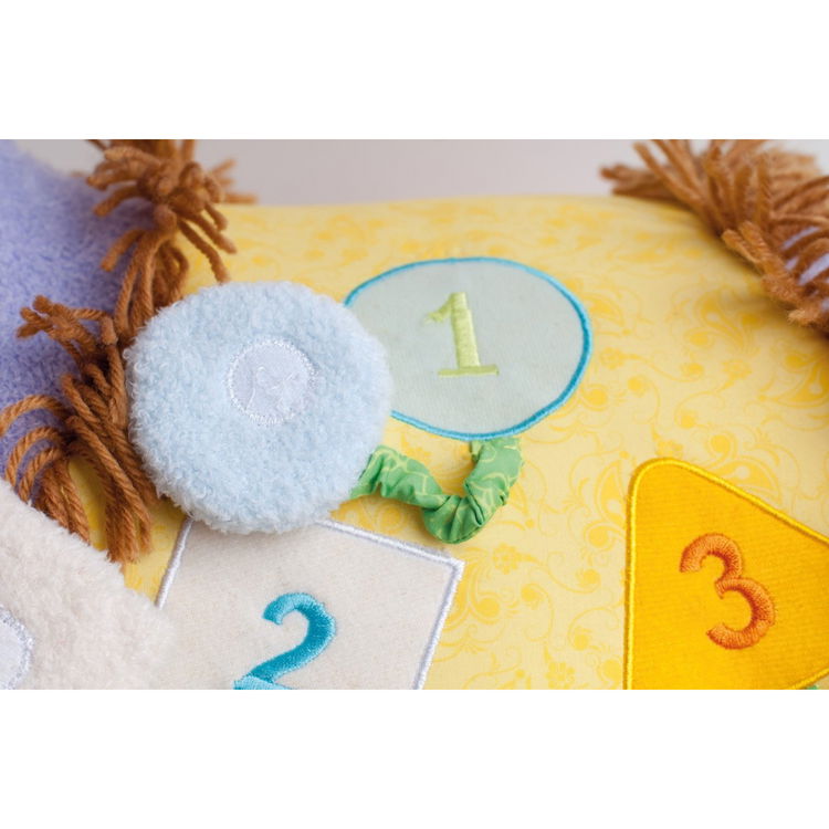 Плюшено магаре Лаки за яздене и игра