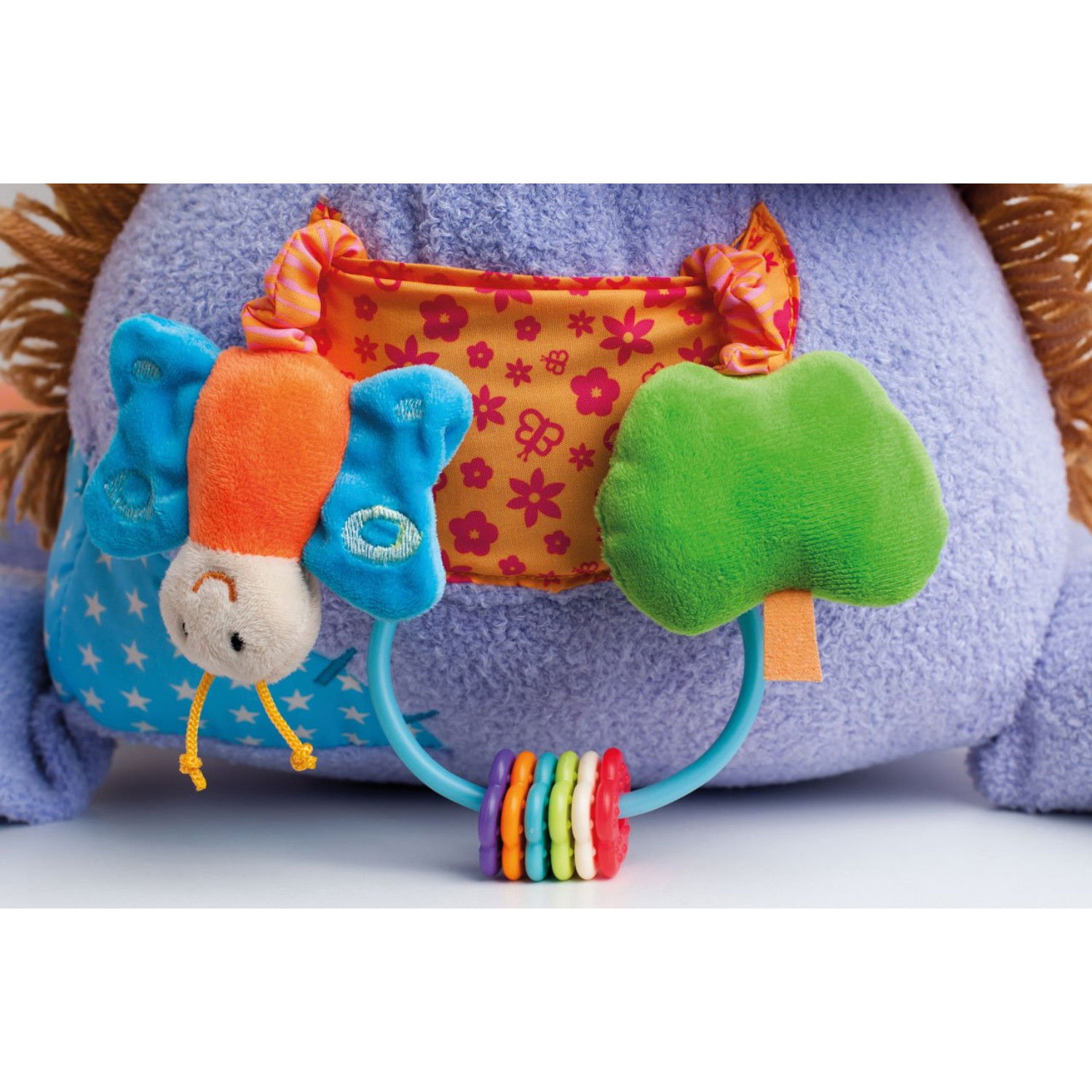 Плюшено магаре Лаки за яздене и игра