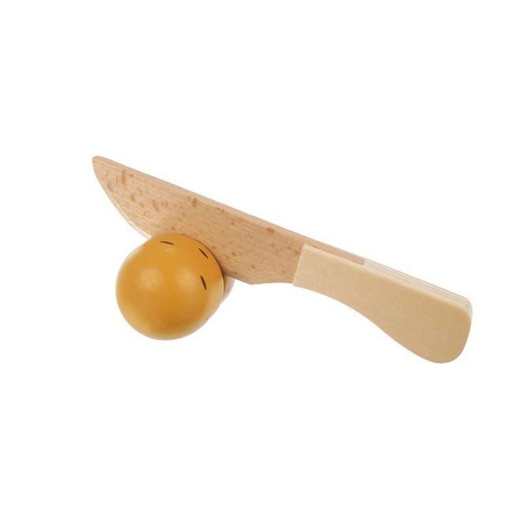 Дървени зеленчуци за рязане в щайга