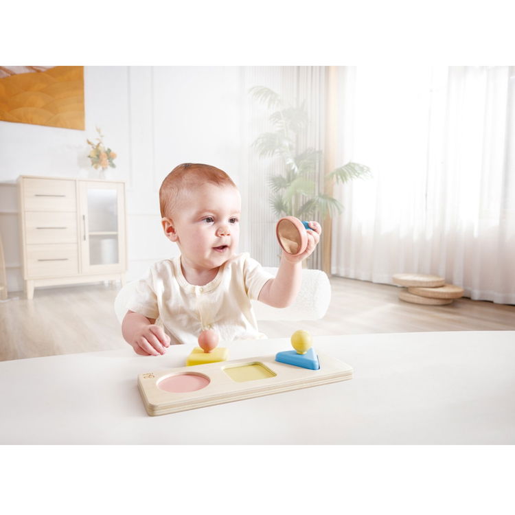 Монтесори дървен огледален пъзел, Hape